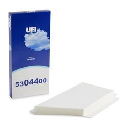 UFI Filtro de quarto de carbono ativo 53.044.00, filtro de quarto de substituição, adequado para carros, adequado para modelos Peugeot 206 e 206 Plus