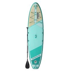 THURSO SURF Inflatable Stand Up Paddle Board All-Around SUP Waterwalker 126 10'6×31''×6'' Deluxe Package | Carbon Shaft Paddle | Roller Backpack | Dual Chamber Pump | Coiled Leash