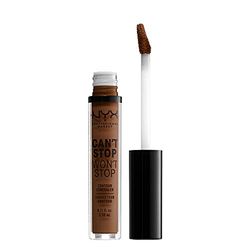 NYX Professional Makeup Can'T Stop Won'T Stop Full Coverage Concealer -Mocha, 0.025