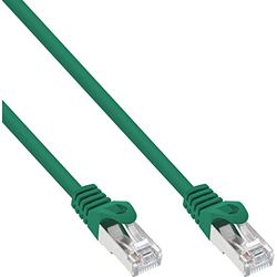 InLine® 72550 0.5 m RJ45 cable green