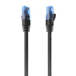 Netwerkkabel RJ45, Cat.6, UTP, 1,5 m, AWG26, zwart, ideaal voor snelle en stabiele verbindingen in thuis- en kantoornetwerken.