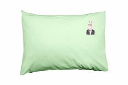 Bona Basics, Funda de cojín Decorativa, decoración del hogar, para sofá, cafetería, Tamaño: 50x35 cm, Color: Verde Claro