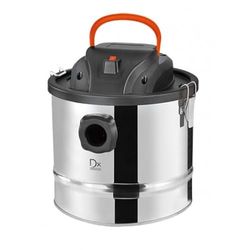 Drexon 781010 - Aspirador de 800 W para cenizas y polvos de granulado 10 L, función soplador, material: PP+ recipiente de acero inoxidable