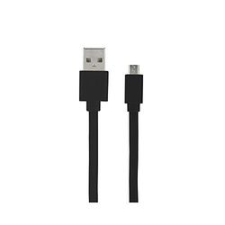 Mooov 732070 Micro USB platt kabel 1 M svart