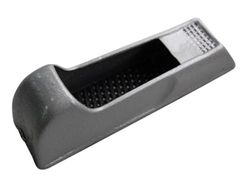 Toolland Rabot/râpe, pour plaques de plâtre, 140 x 40 mm, gris