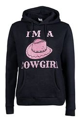 HKM Cowgirl hoodie zwart M