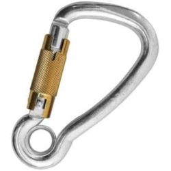 KONG ALU HARNESSHatch Aluminium Autoblock + Eyelet Carabiner, Adults Unisex, Multicolor (Multicolour), 120mm