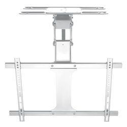 my wall Supporto da soffitto per TV motorizzato – HL49MWL, Smart Home, Alexa e Google Home, compatibile con controllo vocale, supporto da soffitto per TV elettrico, pieghevole, girevole, telecomando o