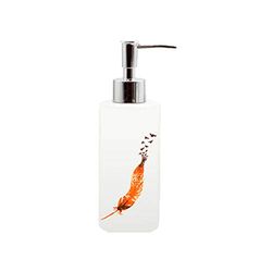 MSV Dispenser di Sapone Indiano Bianco Ø 6 ​​x 19 cm