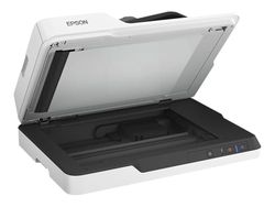 Epson Workforce DS-1630 Scanner plano de cor A4, USB, alimentador automático de documentos, digitalização dupla face (duplex), cor branca