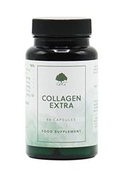 Collagen Extra Capsules | Marine Collagen with Glucosamine, Chondroitin & Vitamin C | Hydrolysed Marine Collagen | 60 Capsules | G&G Vitamins