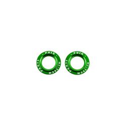 Puig 20271V Aluminium Hoops Set, Green