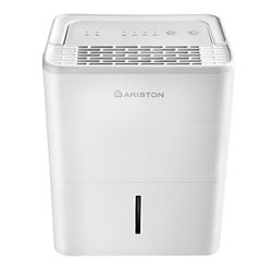 Ariston DEOS 12 UK Dehumidifier 12L/Day, Super Silent, Auto Restart, Auto Shut Off, Continuous Operation, dust filter air filter - Ideal for Home Damp and Laundry Drying