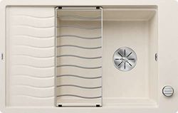 BLANCO ELON XL 6 S-F 527071, Silgranit softwit, omkeerbaar, met afvoerafstandsbediening, met accessoires