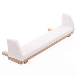 babybay förlängningssida naturlig obehandlad inklusive madrasstillägg vit lämplig för modell original och midi