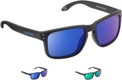 Cressi Blaze Óculos, adulto unissexo, preto (mate)/azul, tamanho único