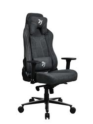Arozzi Vernazza stoel van zachte stof, donkergrijs, large