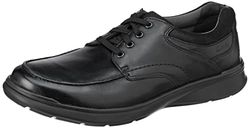 Clarks Men's Cotrell Free Loafer, Black Oily Lea, 6.5 UK