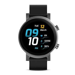 Ticwatch E3 Smartwatch voor heren Draag OS van Google met Qualcomm Snapdragon Wear 4100+ Dual System Platform Google Pay GPS Hartslagmeting Stressmanagement Compatibel met iOS en Android