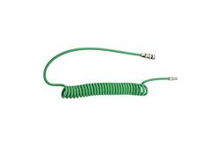 Spiraalslang-koppelingsset, bestand tegen vonken en roest niet, PU, PN max. 10 bar, slang-ø 10x6,5, spiraalø 52, lengte 4,0 m