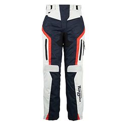 Furygan Dames Apalaches Lady Pants, blauw-parelmoer-rood, M