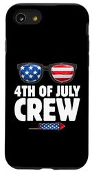 4th of July Crew Matching Family Funny Fourth of July Group Case for iPhone SE (2020) / 7 / 8