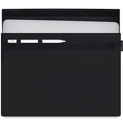Adore June 14" Classic Étui Compatible avec MacBook Pro 14 2023 2021, Housse pour Ordinateur Portable en Tissu résistant, Noir