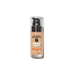 Revlon Colorstay, Fond de Teint Longue Tenue, Peaux MixtesàGrasses, 24H Tenue + Soin, Formule enrichie en Vitamine E, Nourrissante et Protectrice, Spf 15 N290 Natural Ochre 30Ml