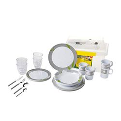 BRUNNER All Inclusive - Conjunto de pratos de melamina