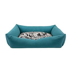 Cuna Dog's T4 - Cama para Perros Grandes - 70 x 55 x 16 cm - Talla L - Máxima Comodidad - Descanso Placentero y Agradable - Accesorios para Perros - Consentida