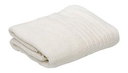 no brand - Asciugamano da Bagno, 70 x 140 cm, Colore: Avorio, Cotone, 140 x 70 cm