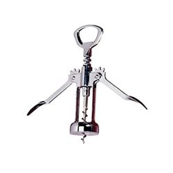 Stalwart J158 Lever Bottle Opener, Corkscrew With Crown Bottle Opener Top