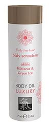 Shiatsu Aceite Corporal De Lujo Comestible - Hibiskus Y Té Verde - 100 Gr
