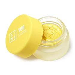 3INA MAKEUP - Vegan - Cruelty Free - The Cream Eyeshadow 106 - Yellow - 24H Longwearing & Waterproof Fast Drying Formula - Creamy Texture - Highly Pigmented - Matte and Shimmer Finish