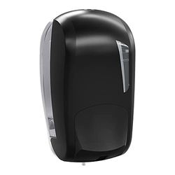 Mar PLAST A91103BM zeepdispenser vulstof, 0,60 L, carbon/doorzichtig, 232 x 114 x 124 mm