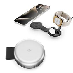 Twelve South Butterfly MagSafe 2-in-1 USB-C oplader, compact design en eenvoudig te reizen, snel opladen voor iPhone en Apple Watch