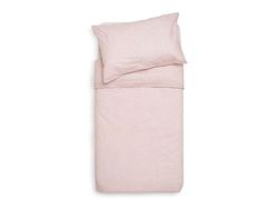 Jollein Funda nórdica para Cuna (140 cm de Largo x 100 cm de Ancho), Color Rosa pálido