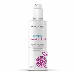 Wicked Sensual Care Simply Lubricant Passion Fruit 120 ml Transparent