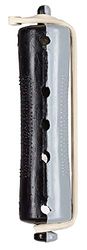 Fripac-Medis LW1K Permanent Short Wave Rollers 16 mm, Grey/Black - Pack of 10