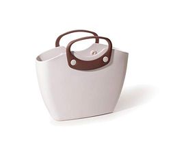 G.F. GF Garden for The Living Bag 2 Sac très Pratique, en Plastique, Confortable, résistent et coloré, Blanc