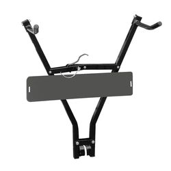 Carpoint Porta-bicicletas de encaixe com suportes de matrícula