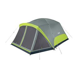 Coleman Skydome avec Salle d'écran Tente Unisexe, Gris Roche, 8 Person