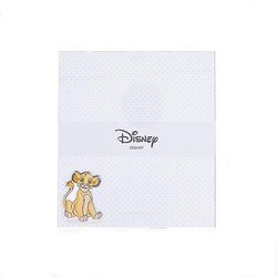 Valenti&Co – Disney Baby – Rey León Simba – Marco de fotos de mesa de plexiglás con aplicaciones de plata 3D a colores, ideal como regalo decoración habitación infantil (20 x 18 cm)