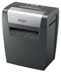REXEL Momentum X406, Distruggidocumenti Manuale, 7-6 Fogli A4 (70-80 gr/mq), Taglio a Frammento, Livello di sicurezza P-4, per Uso Personale/Home Office, Capacità 15 Litri, 2104569EU