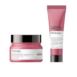 L'Oréal Professionnel, Routine Pro Longer pour Cheveux Longs & Pointes Abîmées et Fourchues, Crème 10-En-1 Rénovatrice de Longueurs + Masque Protecteur, Technologie Filler A-100 Brevetée