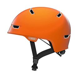 ABUS Scraper 3.0 ACE Stadshelm - Stevige Fietshelm voor Stadsverkeer - Voor Dames en Heren - Oranje, Maat L