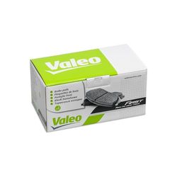 Valeo Almofadas de travão First 301038 conjunto de 4 pastilhas eixo dianteiro totalmente equipado com acessórios montados