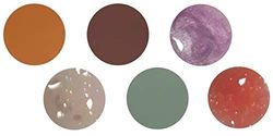 Mild East G6a-8 Gel polish set pack of six colours