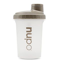 NUPO® Fitness proteïne shaker [500 ml - transparant] - hoogwaardige mengfunctie met mengbal en BPA-vrij - eiwitshaker - eiwitshaker - shaker