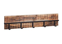 M2 Kollektion Colorado, madera, marrón, negro, 70 x 15 x 6 cm